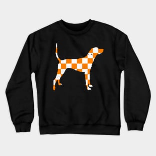 Tennessee Hound Dog Sport Lovers Orange Blooded Crewneck Sweatshirt